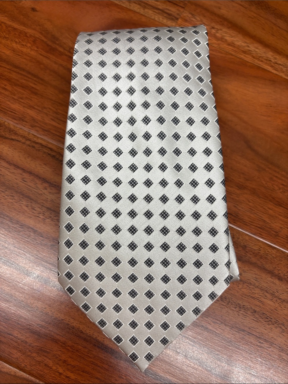 Bugatti neck‎ tie geometric silk